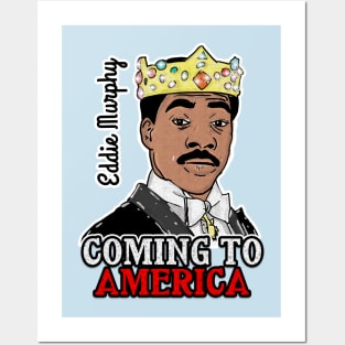 Coming To America Posters and Art